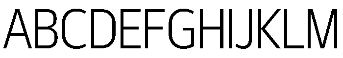 29LTBukra SemiCondLight Instance Font UPPERCASE