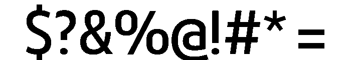 29LTBukra SemiCondMedium Instance Font OTHER CHARS