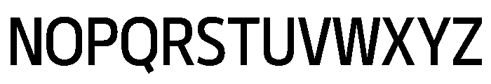 29LTBukra SemiCondMedium Instance Font UPPERCASE