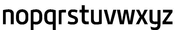29LTBukra SemiCondMedium Instance Font LOWERCASE