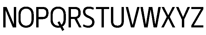 29LTBukra SemiCondRegular Instance Font UPPERCASE
