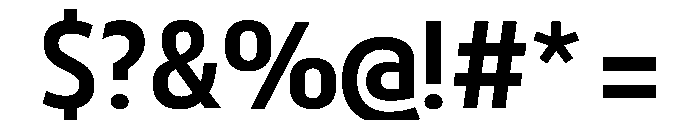 29LTBukra SemiCondSemiBold Instance Font OTHER CHARS