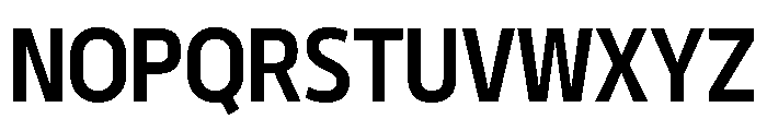 29LTBukra SemiCondSemiBold Instance Font UPPERCASE