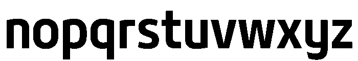 29LTBukra SemiCondSemiBold Instance Font LOWERCASE
