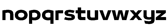 29LTBukra SemiWideBold Instance Font LOWERCASE