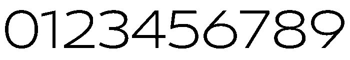 29LTBukra SemiWideLight Instance Font OTHER CHARS