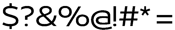 29LTBukra SemiWideRegular Instance 1e6fa607 Font OTHER CHARS
