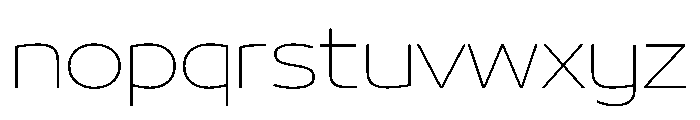 29LTBukra SemiWideThin Instance 3de56bd1 Font LOWERCASE