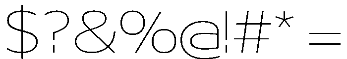 29LTBukra SemiWideThin Instance Font OTHER CHARS