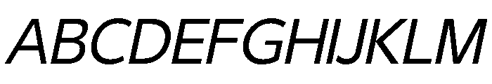 29LTBukra Slanted Font UPPERCASE