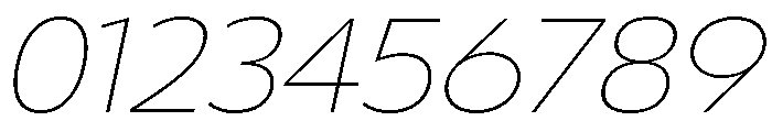 29LTBukra ThinSlanted Font OTHER CHARS