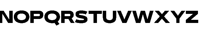 29LTBukra WideExtraBold Instance Font UPPERCASE