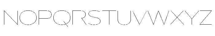 29LTBukra WideHairline Instance D4d35e0a Font UPPERCASE