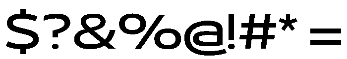 29LTBukra WideMedium Instance Font OTHER CHARS