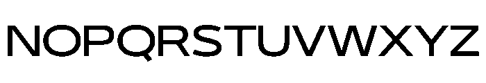 29LTBukra WideMedium Instance Font UPPERCASE
