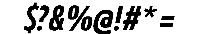 29LTBukraCond BoldSlanted Font OTHER CHARS