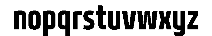 29LTBukraCond Bold Font LOWERCASE