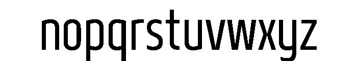 29LTBukraCond Regular Font LOWERCASE