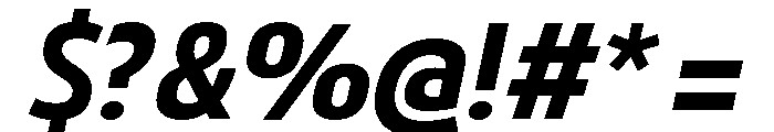 29LTBukraSemiCond BoldSlanted Font OTHER CHARS