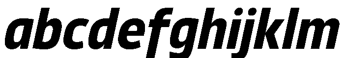 29LTBukraSemiCond BoldSlanted FONT