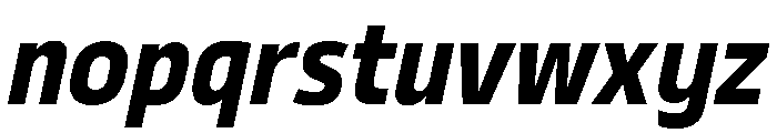29LTBukraSemiCond BoldSlanted Font LOWERCASE