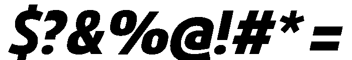 29LTBukraSemiCond ExtraBoldSlanted Font OTHER CHARS