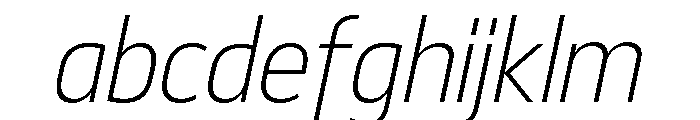29LTBukraSemiCond ExtraLightSlanted FONT