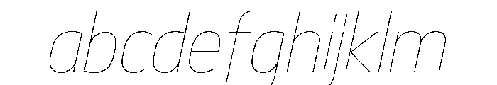29LTBukraSemiCond HairlineSlanted FONT