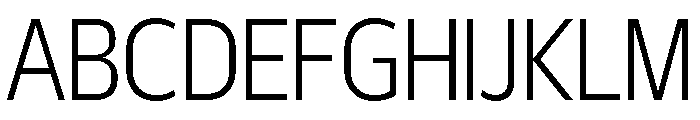 29LTBukraSemiCond Light Font UPPERCASE