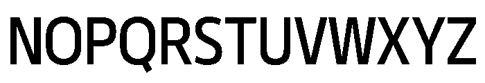 29LTBukraSemiCond Medium Font UPPERCASE