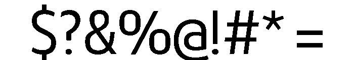 29LTBukraSemiCond Regular Font OTHER CHARS