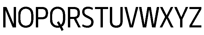 29LTBukraSemiCond Regular Font UPPERCASE