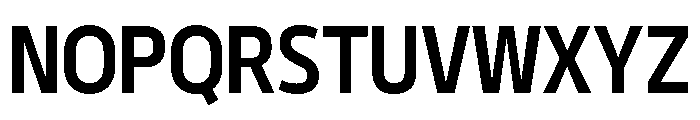 29LTBukraSemiCond SemiBold Font UPPERCASE