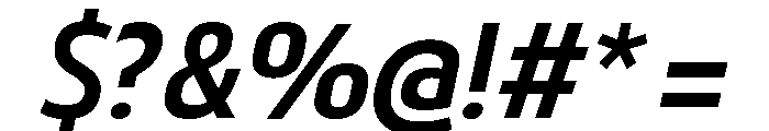 29LTBukraSemiCond SemiBoldSlanted Font OTHER CHARS