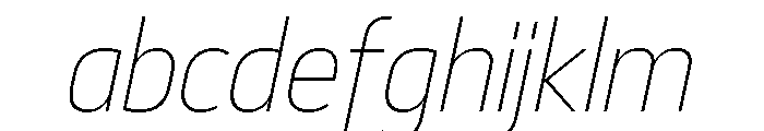 29LTBukraSemiCond ThinSlanted FONT