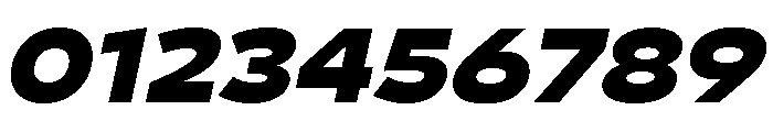 29LTBukraSemiWide BlackSlanted Font OTHER CHARS