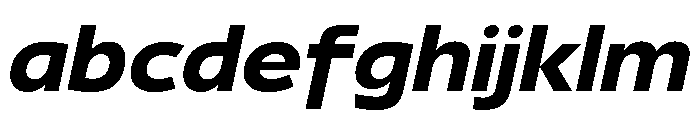29LTBukraSemiWide BoldSlanted FONT