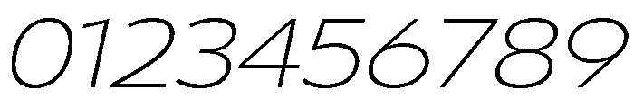 29LTBukraSemiWide ExtraLightSlanted Font OTHER CHARS