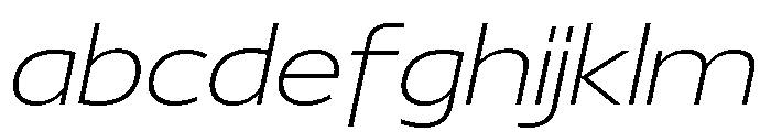 29LTBukraSemiWide ExtraLightSlanted FONT