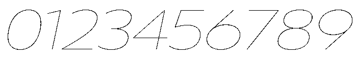 29LTBukraSemiWide HairlineSlanted Font OTHER CHARS