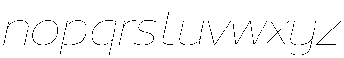 29LTBukraSlanted Bold Instance Font LOWERCASE