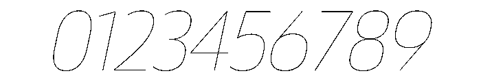 29LTBukraSlanted SemiCondBold Instance Font OTHER CHARS