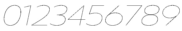 29LTBukraSlanted SemiWideBold Instance Font OTHER CHARS