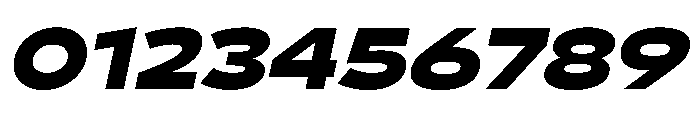 29LTBukraSlanted WideBlack Instance Font OTHER CHARS