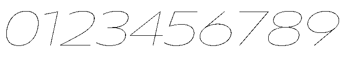 29LTBukraSlanted WideBold Instance Font OTHER CHARS