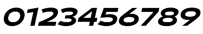 29LTBukraWide BoldSlanted Font OTHER CHARS
