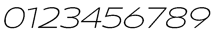 29LTBukraWide ExtraLightSlanted Font OTHER CHARS