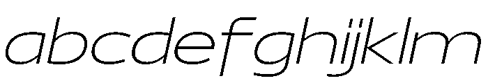 29LTBukraWide ExtraLightSlanted FONT