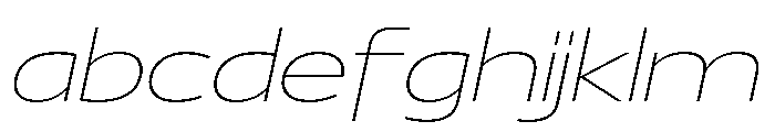 29LTBukraWide ThinSlanted FONT