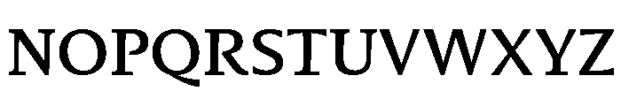 29LTIdrisFlat Medium Font UPPERCASE